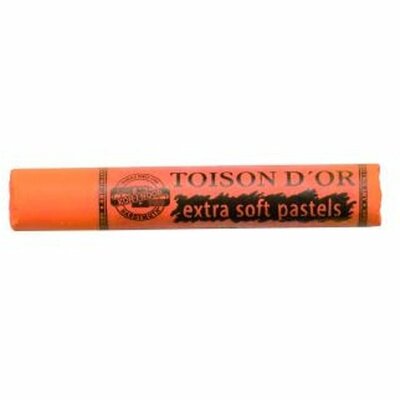 KOH Pastellkreide- runde extra weiche Softpastellkreide 12er Pack - 40 / Cadmium Orange -