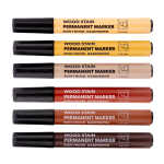 KOH Marker Möbel-Reparatur 1 - 5 mm Keilspitze 6er Set