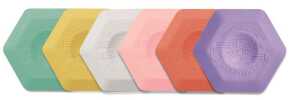 KOH Radiergummi Thermoplast Hexagon sortiert 24er Pack