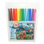KOH Fasermaler Eule 2 mm Spitze 12er PP-Hülle