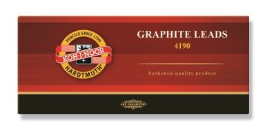 KOH Minen- 2,5 x 120 mm Graphitminen - Gradation 3B - im 6er Pack