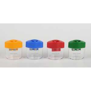 KOH Anspitzer Kunststoff doppelt Dose für Ø 8+11 mm 24er