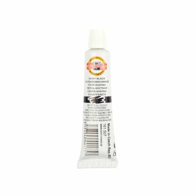 KOH Ölmalfarbe- Mánes Colours 16 ml Tube - Ivory Black -