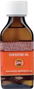 KOH Terpentinöl- Öl Malerei 100 ml / Glasflasche