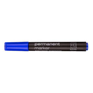 KOH Marker Permanent 4005 Rundspitze 2-5 mm blau
