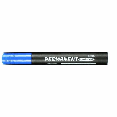 KOH Marker Permanent- Marker 2,5 mm Rundspitze blau   ( 4005 )