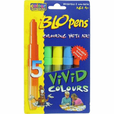 KOH Blo Pen "Vivid Colours" 5er Pack mit hellen Farben