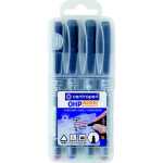Centro Folienschreiber wasserfest Rundspitze S 0,3mm 4er-Set