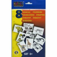 KOH Blo Pen - Schablonen 8er Pack "Wildtiere" -...