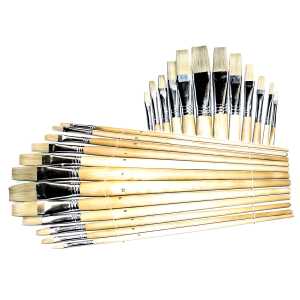 CMI Pinsel Borsten flach 12er Set