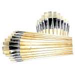 CMI Pinsel Borsten flach 12er Set