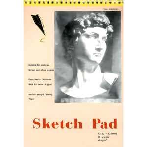 CMI Sketchblock A3 - Querformat Spiralbindung 150 g/m² 30 Bl