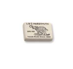 KOH Radiergummi Klassisch eckig weiß 60er Pack