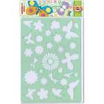 KOH Schablone - Malschablone 18,5x26,5 cm Schmetterling