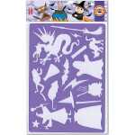 KOH Schablone - Malschablone 18,5x26,5 cm Magic