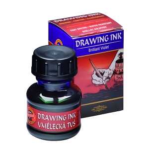 KOH Profi- Künstlerzeichentusche - Brilliant Violet - 20g