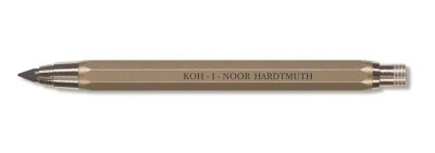 KOH Druckbleistift Metall- Minenhalter 5,6 x 120 mm Mine - Gold - inklusive Minenspitzer > 1KK <