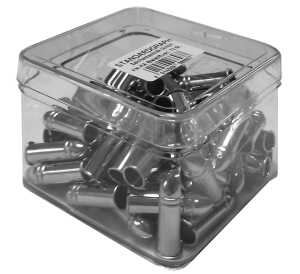 Standardgraph Bleistiftschoner/ Metallkappe 72 Stück in einer Box, silber