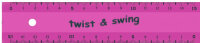 STDGRAPH Twist & Swing Lineal 15 cm fünf Farben...