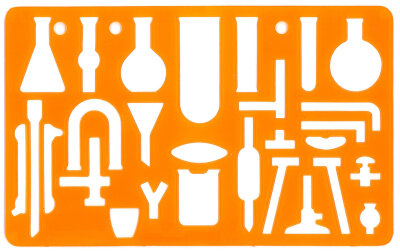 Standardgraph Chemieschablone 1 Stück