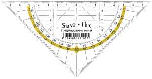 Standardgraph Geometriedreieck Stano Flex 16 cm flexibel, extra dick 1,7 mm