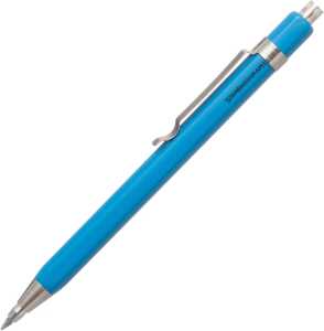 Standardgraph Skizzierstift Miniclip blau 2,0 mm mit Clip und Spitzer