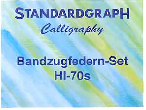 Standardgraph Bandzugfedern Set 7 Stück, Größe 0,5 mm bis 4,0 mm