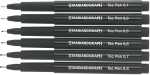 Standardgraph Fineliner tec pen Satz 1-3-5-6-7-8 schwarz im Etui