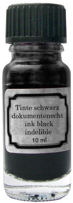 STDGRAPH Tinte 10 ml dokumentenecht schwarz 1 Stück