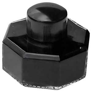 Tintenglas OTTAGONALE 60 ml achteckig mit Tintekohlenschwarz 1 Stück