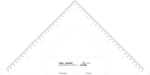 Standardgraph Zeichendreieck CONSTANT 45° 35cm 1 Stück