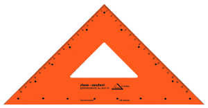 Standardgraph Zeichendreieck CONSTANT 45° 30cm 1 Stück