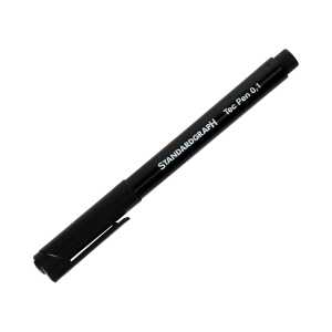 Standardgraph Fineliner tec pen 01 schwarz 1 Stück