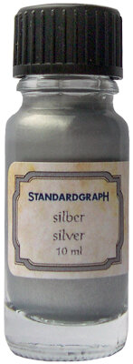 STDGRAPH Tintenglas 10 ml silber 1 Stück