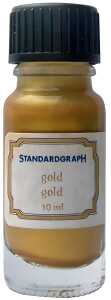 Standardgraph Tintenglas 10 ml gold 1 Stück