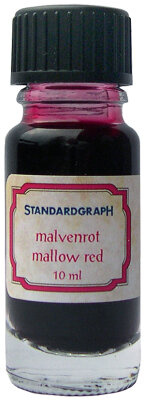 STDGRAPH Tintenglas 10 ml malvenrot 1 Stück