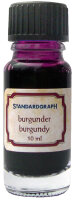 STDGRAPH Tintenglas 10 ml bordeaux 1 Stück