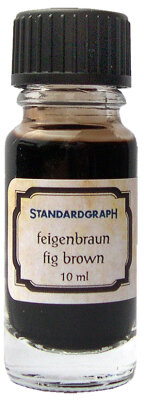 STDGRAPH Tintenglas 10 ml feigenbraun 1 Stück