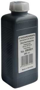 Standardgraph Zeichentusche 250 ml schwarz für Tuschefüller