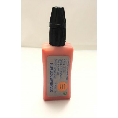 STDGRAPH Zeichentusche 23 ml Orange 1 Stück