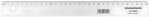 Standardgraph Aluminium-Lineal 30 cm, Antirutsch