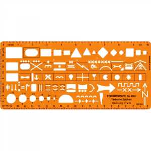 Standardgraph Truppenzeichenschablone 1 Stück