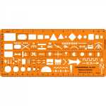 Standardgraph Truppenzeichenschablone 1 Stück
