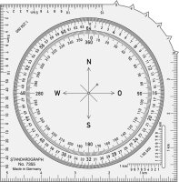 STDGRAPH Kartenwinkelmesser 1 Stück