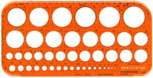 Standardgraph Kreisschablone 4014509003116
