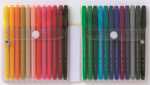 Pentel Faserschreiber Colour Pen 0,6mm Set 24 Farben sortiert