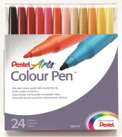 Pentel Faserschreiber Colour Pen 0,6mm