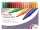 Pentel Faserschreiber Colour Pen 0,6mm Set 36 Farben sortiert