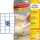 AVERY Zweckform Universal-Etiketten , 63,5 x 46,6 mm, weiß (7232525)