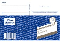 Zweckform Adressaufkleber A6 100ST sk 2824 Paketaufkleber